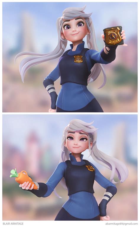 judy hopps human form